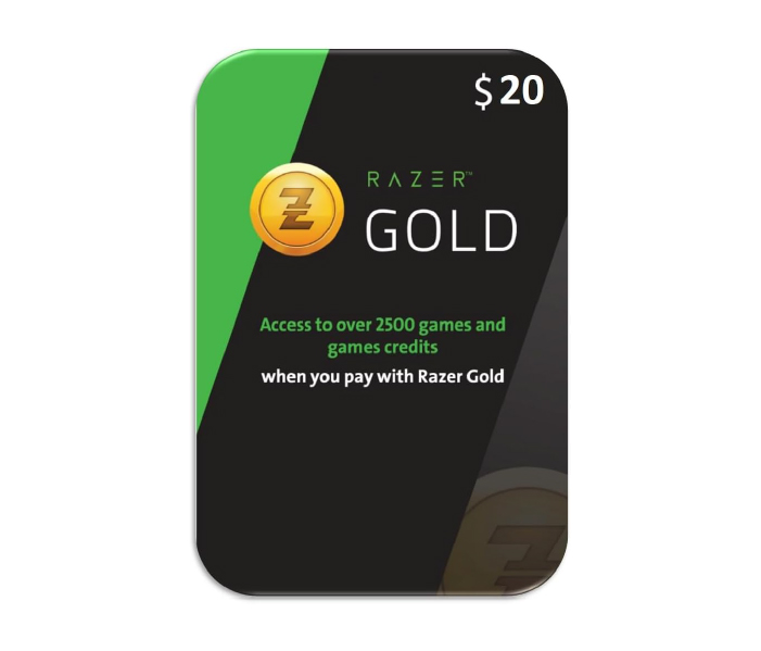 USD 20 Razer Gold Pins [Global]